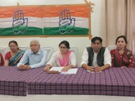 आंदोलित महिला कुश्ती पहलवानों के समर्थन में उतरी महिला कांग्रेस